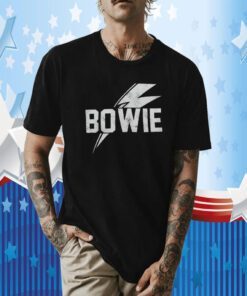 David Bowie, Black and White Signature Tee Shirt