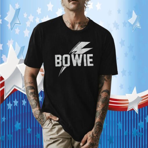 David Bowie, Black and White Signature Tee Shirt