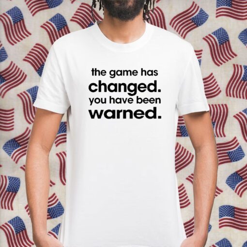 J. Cole The Game Has Changed You Have Been Warned 2023 Shirt