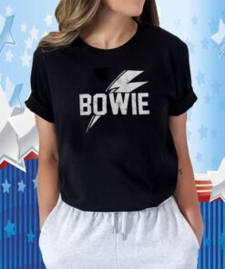 David Bowie, Black and White Signature Tee Shirt