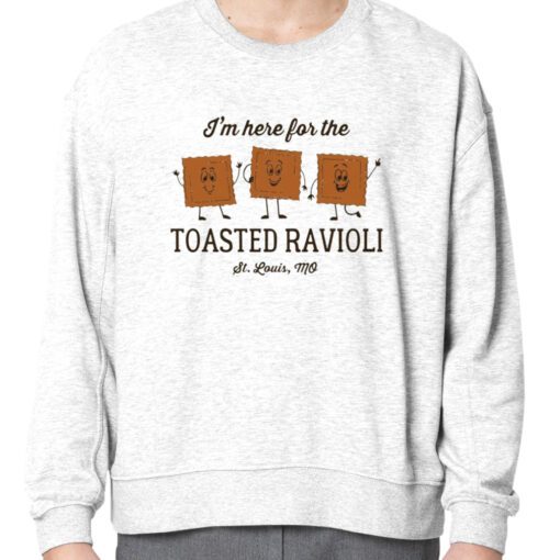 I’m here for the toasted ravioli retro t-shirt