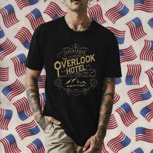 Sidewinder Colorado Overlook Hotel Retro Shirt