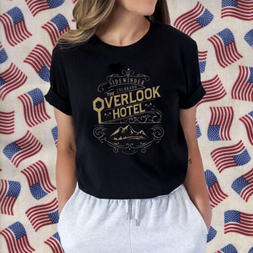 Sidewinder Colorado Overlook Hotel Retro Shirt