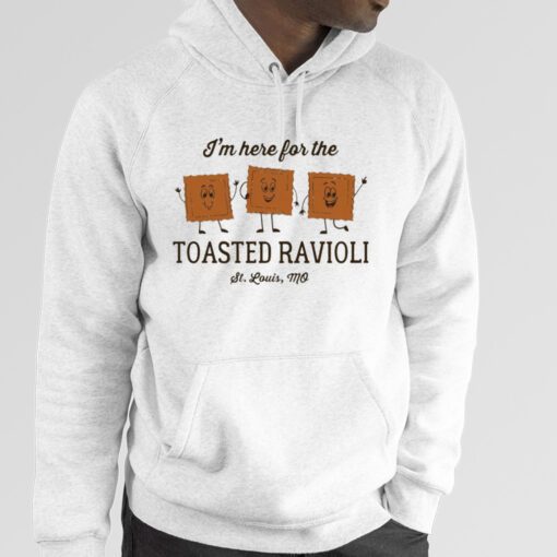 I’m here for the toasted ravioli retro t-shirt