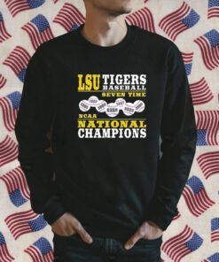 Louisiana University Tigers Ncaa Baseball Seven Time Champions Balls Shirts