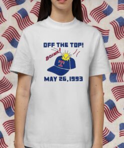 Texas Rangers Boink Off The Top May 26 1993 Tee Shirt