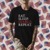 4 Eat Sleep Repeat Meme TShirt