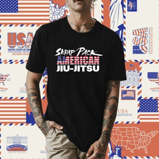 Jake Shields Skrap Pack American Jiu Jitsu Retro T-Shirt