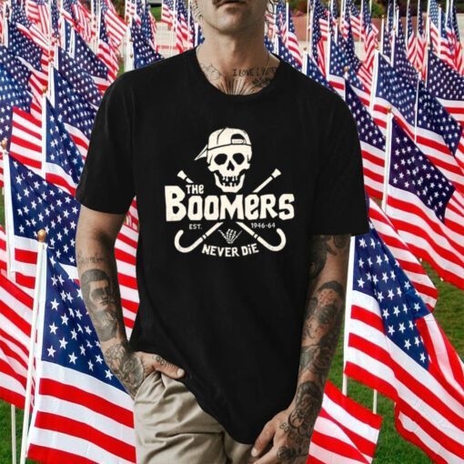 The boomers the Goonies never die art design tee shirt