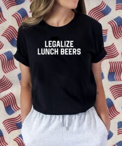 Legalize Lunch Beers Retro T-Shirt