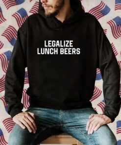 Legalize Lunch Beers Retro T-Shirt