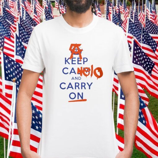 Canelo Alvarez Keep Calm And Carry On 2023 Shirt