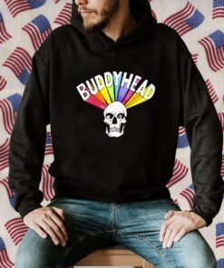 Buddyheadstore Rainbow Skull Shirts T-Shirt