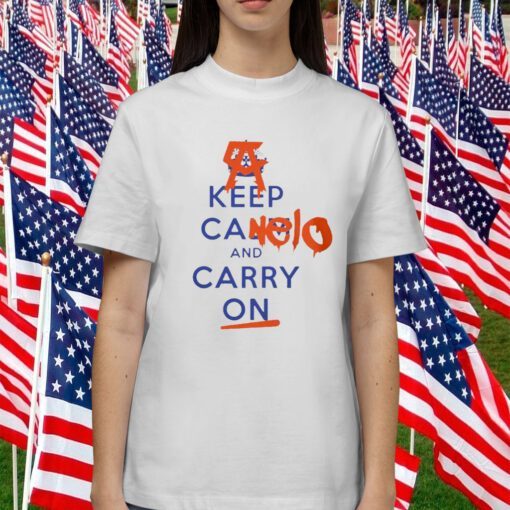 Canelo Alvarez Keep Calm And Carry On 2023 Shirt