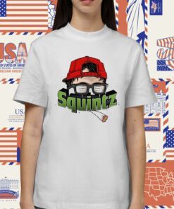 Squintz Smoking Funny Shirt