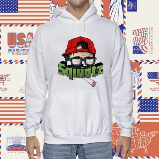 Squintz Smoking Funny Shirt