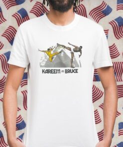 NBA Kareem Vs Bruce 2023 Tee Shirt