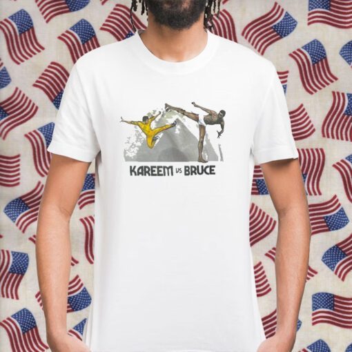 NBA Kareem Vs Bruce 2023 Tee Shirt