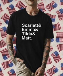 Scarlet & Emma & Tilda & Matt Gift T-Shirt