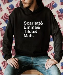 Scarlet & Emma & Tilda & Matt Gift T-Shirt