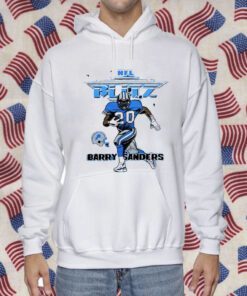 Nfl Blitz Lions Barry Sanders Retro Shirt