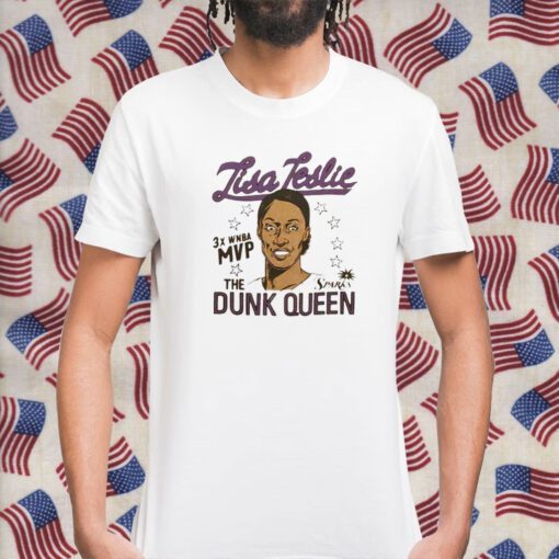 La Sparks Lisa Leslie Mvp The Dunk Queen Gift Shirt