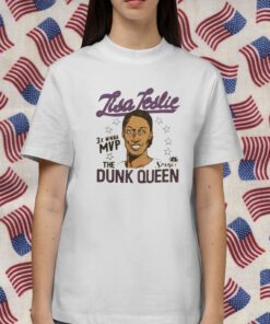 La Sparks Lisa Leslie Mvp The Dunk Queen Gift Shirt