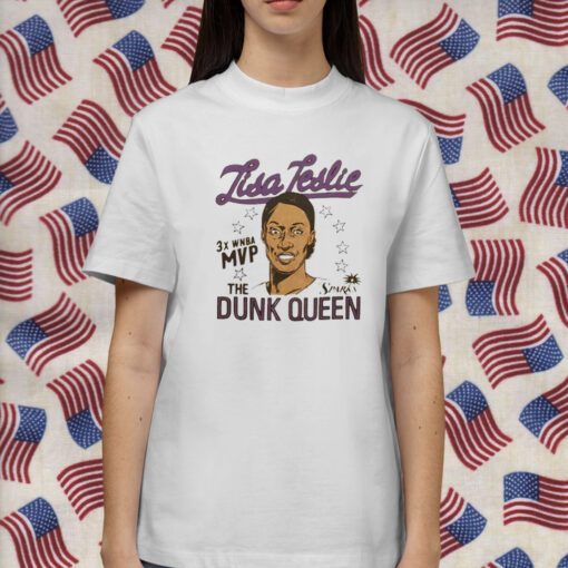 La Sparks Lisa Leslie Mvp The Dunk Queen Gift Shirt