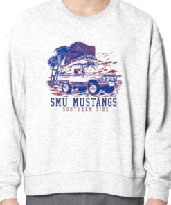 SOUTHERN TIDE wht SMU Southern Methodist University Trophy Catch Gift Shirt