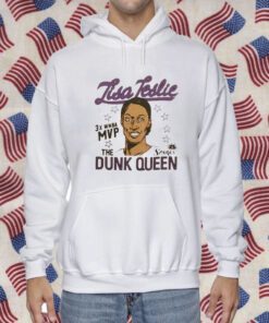 La Sparks Lisa Leslie Mvp The Dunk Queen Gift Shirt