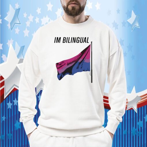 I'm Bilingual Flag Retro T-Shirt