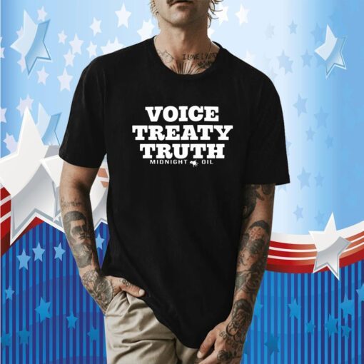 Anthony Albanese Voice Treaty Truth Midnight Oil T-Shirt
