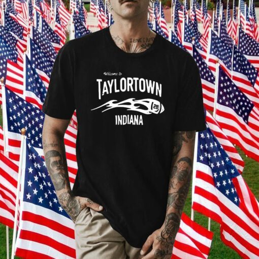 Jonathan Taylor Welcome To Taylortown Indiana Tee Shirt