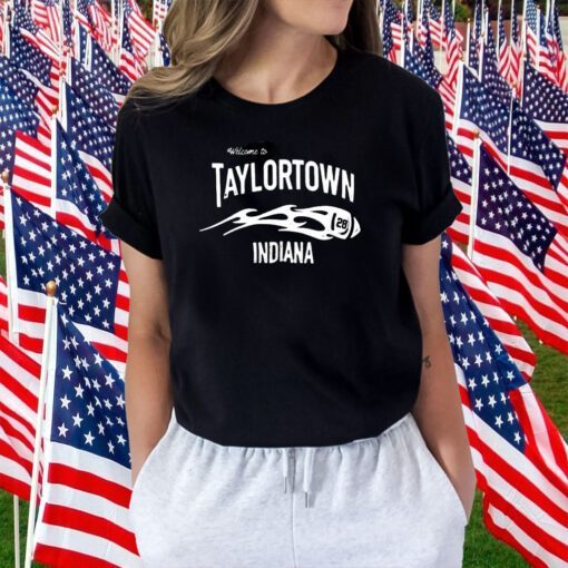 Jonathan Taylor Welcome To Taylortown Indiana Tee Shirt