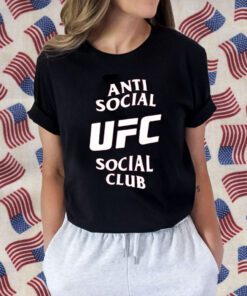 Anti Social UFC Social Slub Tee Shirt