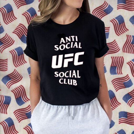 Anti Social UFC Social Slub Tee Shirt