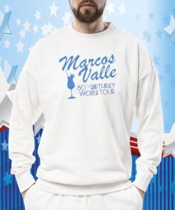 Marcos Valle, 80th Birthday World Tour Gift Shirt