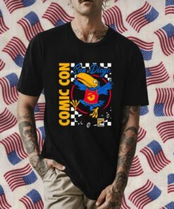 Black 2023 San Diego Comic Con Comfy Tri Blend Gift Shirt