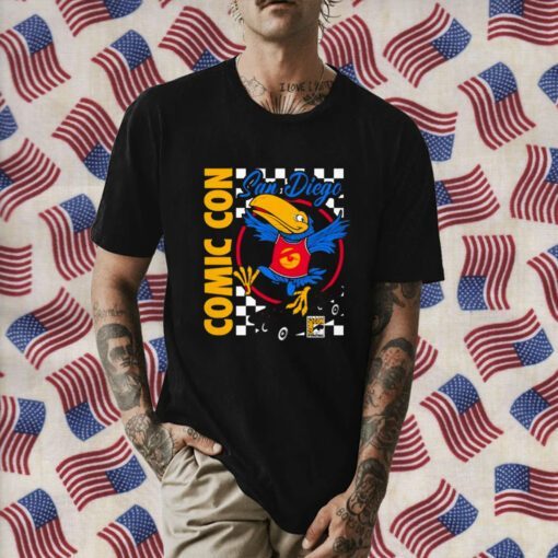 Black 2023 San Diego Comic Con Comfy Tri Blend Gift Shirt