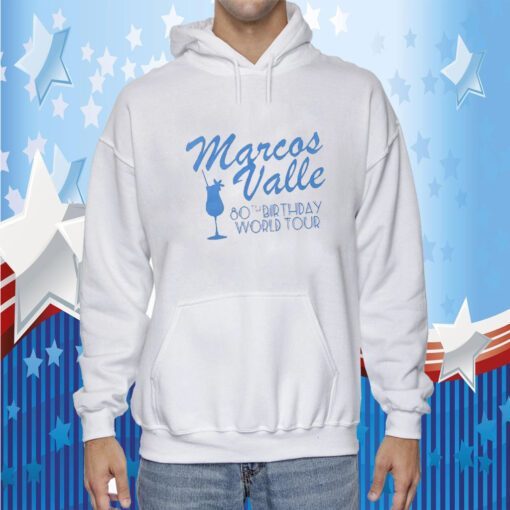 Marcos Valle, 80th Birthday World Tour Gift Shirt