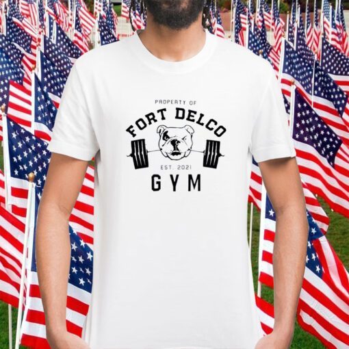 Eagles Nation Property Of Fort Delco Gym Gift Shirt