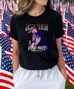 Jason Aldean Rock N’ Roll Cowboy Tour Tee Shirt