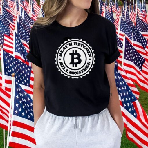 Black Bitcoin Billionaire BBB Stamp 2023 T-Shirt