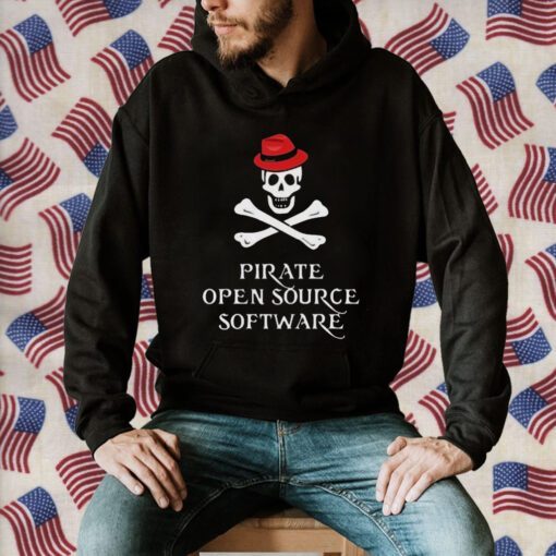 Jeff Geerling Pirate Open Source Software Vintage Shirt