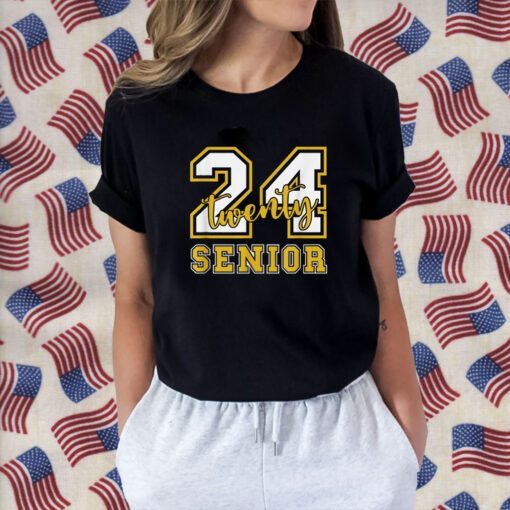 Senior 2024 Class of 2024 For College High School Senior Gift T-Shirt