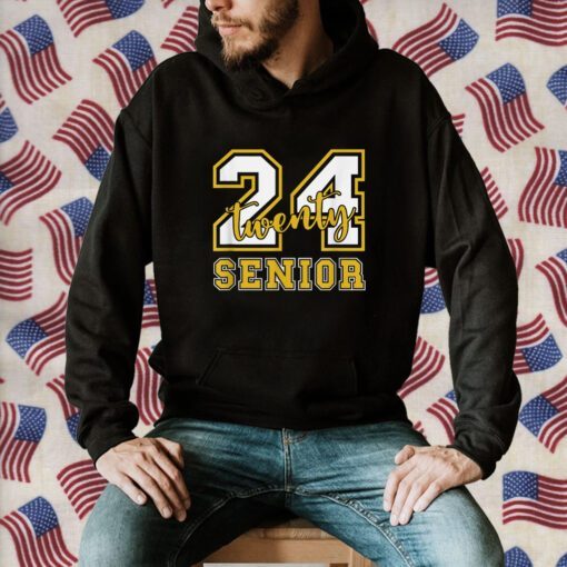 Senior 2024 Class of 2024 For College High School Senior Gift T-Shirt