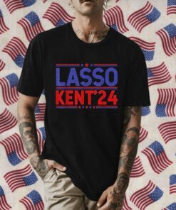 Lasso Kent' 24 Funny Usa Flag Sports 4th of July Election Retro T-Shirt