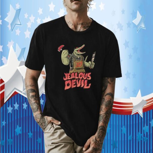 Crocodile Jealous Devil Gift TShirt