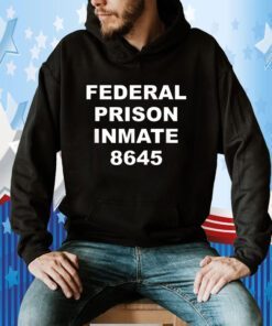 Anti Trump Halloween Costume Prison Inmate 8645 T-Shirt