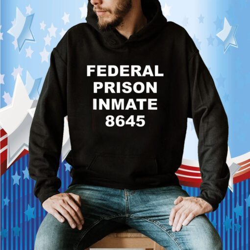 Anti Trump Halloween Costume Prison Inmate 8645 T-Shirt